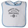 Infant Contrast Trim Terry Bib Thumbnail