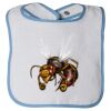 Infant Contrast Trim Terry Bib Thumbnail