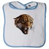 Infant Contrast Trim Terry Bib Thumbnail