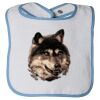 Infant Contrast Trim Terry Bib Thumbnail