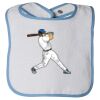Infant Contrast Trim Terry Bib Thumbnail