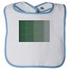 Infant Contrast Trim Terry Bib Thumbnail