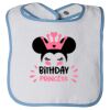 Infant Contrast Trim Terry Bib Thumbnail