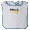 Infant Contrast Trim Terry Bib Thumbnail