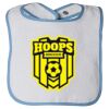 Infant Contrast Trim Terry Bib Thumbnail