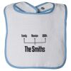 Infant Contrast Trim Terry Bib Thumbnail