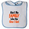 Infant Contrast Trim Terry Bib Thumbnail