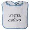 Infant Contrast Trim Terry Bib Thumbnail