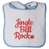 Infant Contrast Trim Terry Bib Thumbnail
