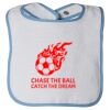 Infant Contrast Trim Terry Bib Thumbnail