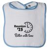 Infant Contrast Trim Terry Bib Thumbnail