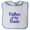 Infant Contrast Trim Terry Bib Thumbnail