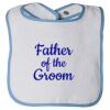 Infant Contrast Trim Terry Bib Thumbnail