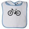 Infant Contrast Trim Terry Bib Thumbnail