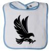 Infant Contrast Trim Terry Bib Thumbnail