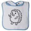 Infant Contrast Trim Terry Bib Thumbnail
