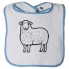Infant Contrast Trim Terry Bib Thumbnail