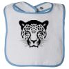 Infant Contrast Trim Terry Bib Thumbnail