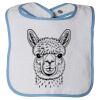 Infant Contrast Trim Terry Bib Thumbnail