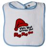 Infant Contrast Trim Terry Bib Thumbnail