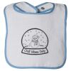 Infant Contrast Trim Terry Bib Thumbnail