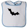 Infant Contrast Trim Terry Bib Thumbnail