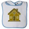 Infant Contrast Trim Terry Bib Thumbnail