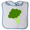 Infant Contrast Trim Terry Bib Thumbnail