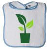 Infant Contrast Trim Terry Bib Thumbnail