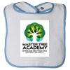 Infant Contrast Trim Terry Bib Thumbnail