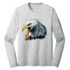 Sublimatable PosiCharge Long Sleeve Electric Heather Tee Thumbnail