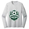 Sublimatable PosiCharge Long Sleeve Electric Heather Tee Thumbnail