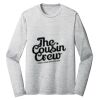 Sublimatable PosiCharge Long Sleeve Electric Heather Tee Thumbnail