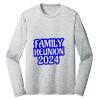 Sublimatable PosiCharge Long Sleeve Electric Heather Tee Thumbnail