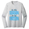 Sublimatable PosiCharge Long Sleeve Electric Heather Tee Thumbnail