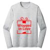 Sublimatable PosiCharge Long Sleeve Electric Heather Tee Thumbnail