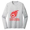 Sublimatable PosiCharge Long Sleeve Electric Heather Tee Thumbnail