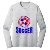 Sublimatable PosiCharge Long Sleeve Electric Heather Tee Thumbnail