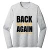 Sublimatable PosiCharge Long Sleeve Electric Heather Tee Thumbnail