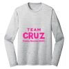 Sublimatable PosiCharge Long Sleeve Electric Heather Tee Thumbnail