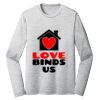 Sublimatable PosiCharge Long Sleeve Electric Heather Tee Thumbnail