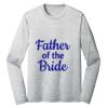Sublimatable PosiCharge Long Sleeve Electric Heather Tee Thumbnail