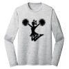 Sublimatable PosiCharge Long Sleeve Electric Heather Tee Thumbnail