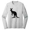 Sublimatable PosiCharge Long Sleeve Electric Heather Tee Thumbnail