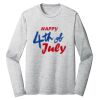 Sublimatable PosiCharge Long Sleeve Electric Heather Tee Thumbnail