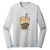 Sublimatable PosiCharge Long Sleeve Electric Heather Tee Thumbnail